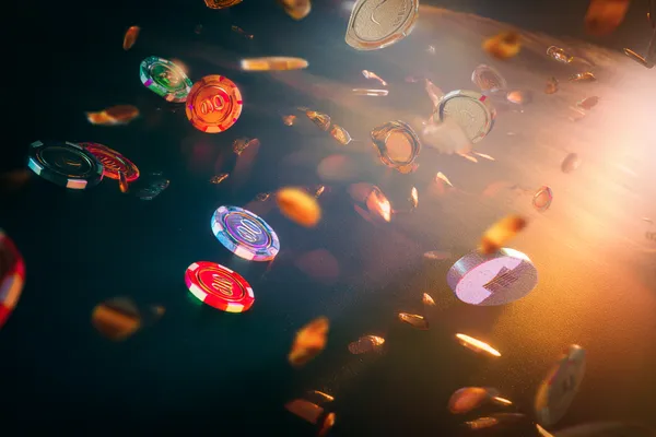 A woman in a luxurious green gown next to an ornate roulette wheel, capturing the upscale casino mood of BD111.